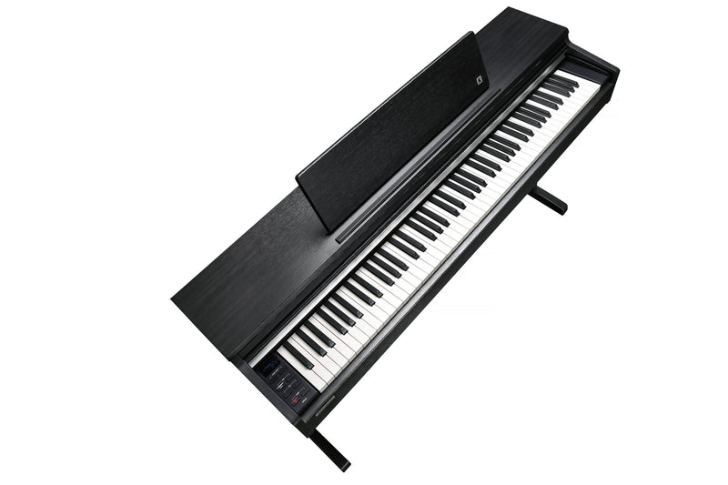 Kurzweil CUP M1 Home Digital Upright Piano | 88 Keys, Bluetooth+MIDI & USB Connectivity, Black - Musical Instrument Warehouse