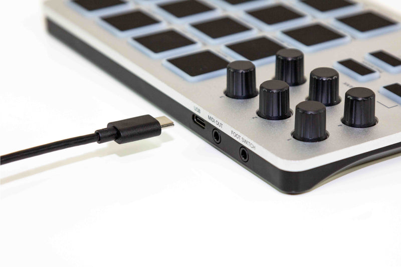 Xjam USB MIDI Performance Controller, polyphonic aftertouch, plug & play on iPad, iPhone, Mac, PC and Software Suite Included - Musical Instrument Warehouse