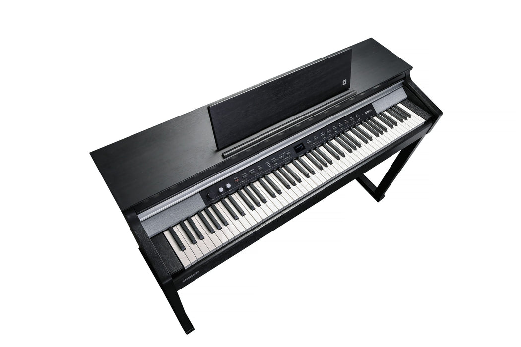 Kurzweil CUP P1 Home Digital Upright Piano | 88 Keys, Bluetooth+MIDI & USB Connectivity, Rosewood Finish