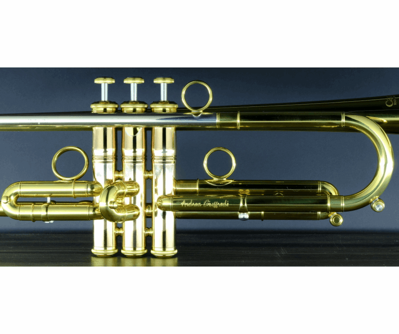 CarolBrass Signature Series Andrea Giuffredi "All-around" Model Trumpet Lacquer Finish - Musical Instrument Warehouse