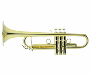 CarolBrass CTR-5000L-YST-Bb-SLB Trumpet - Musical Instrument Warehouse