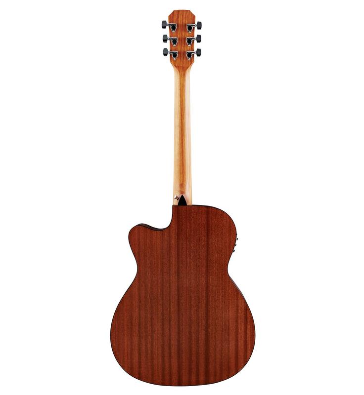 Austin AA25-OSECSB Acoustic Electric Orchestra w/ Cutaway, Satin Sunburst - Musical Instrument Warehouse