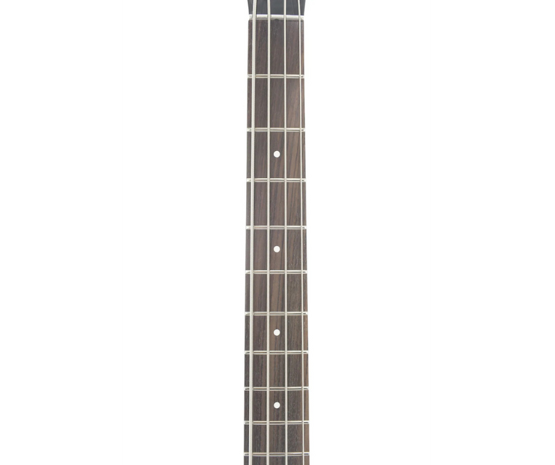 Danelectro Longhorn Semi-hollowbody Bass Guitar Red - D58LHB-RED - Musical Instrument Warehouse