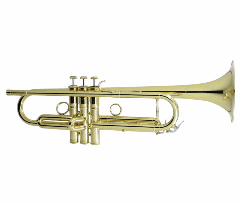 CarolBrass CTR-5000L-YST-Bb-SLB Trumpet - Musical Instrument Warehouse