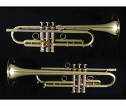 CarolBrass Signature Series Andrea Giuffredi "Commercial" Model Trumpet Lacquer Finish - Musical Instrument Warehouse