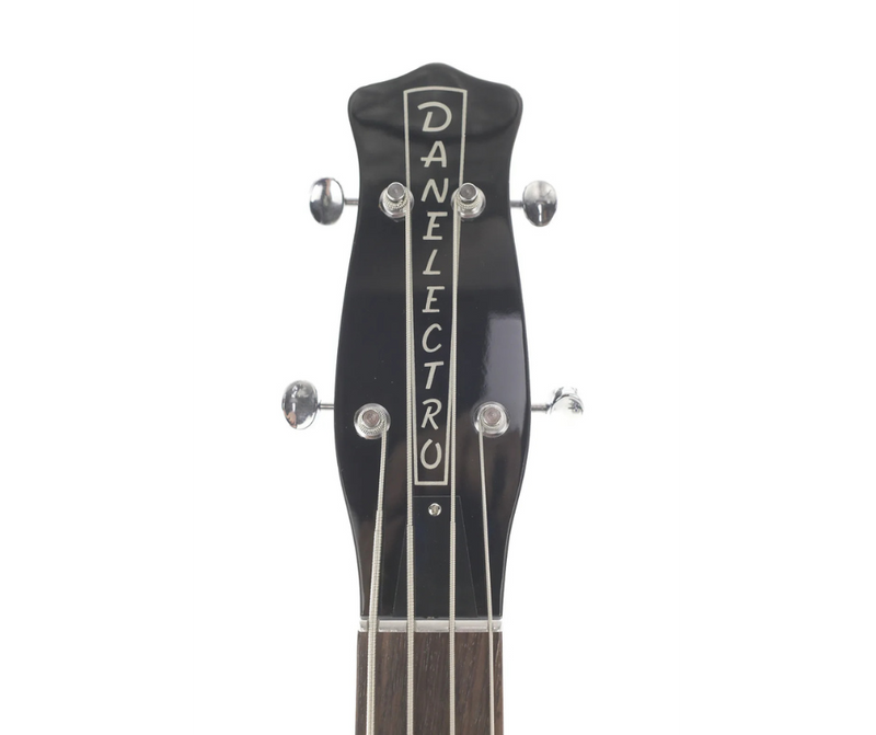 Danelectro Longhorn Semi-hollowbody Bass Guitar Red - D58LHB-RED - Musical Instrument Warehouse