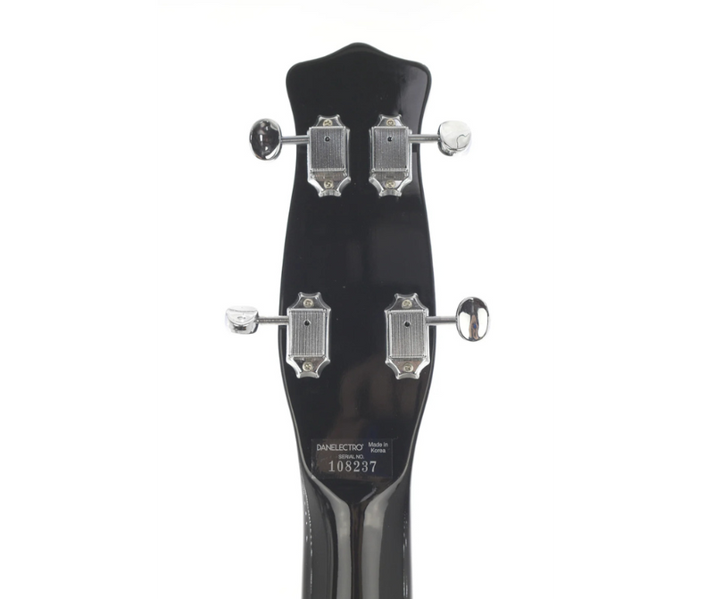 Danelectro Longhorn Semi-hollowbody Bass Guitar Red - D58LHB-RED - Musical Instrument Warehouse