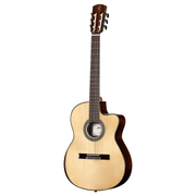 Alvarez AC70Hce Armrest Artist Classical Acoustic Electric Hybrid Guitar with Cutaway - Musical Instrument Warehouse