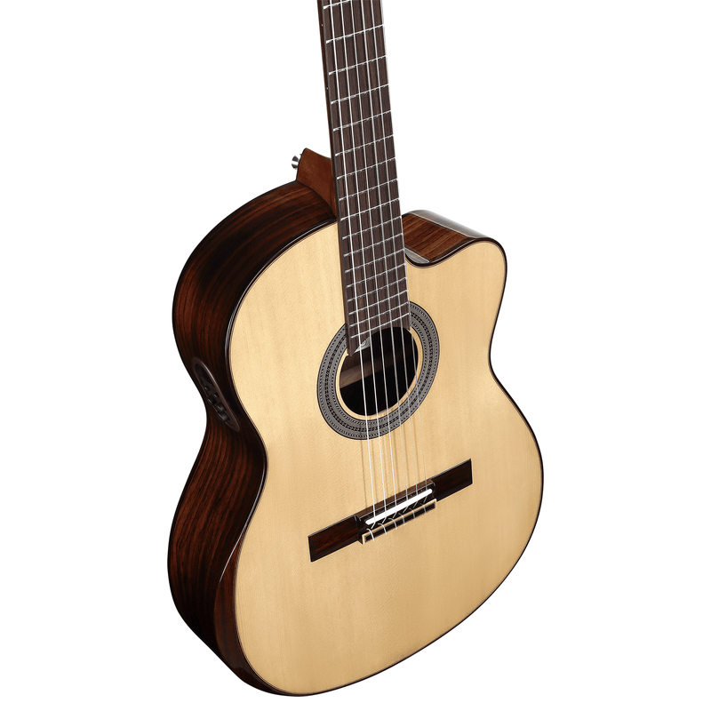 Alvarez AC70Hce Armrest Artist Classical Acoustic Electric Hybrid Guitar with Cutaway - Musical Instrument Warehouse