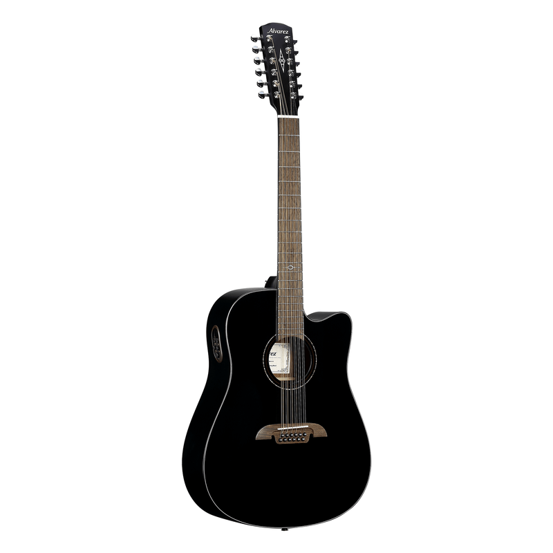 Alvarez AD60ce Artist Dreadnought Acoustic Electric 12 string Guitar with Cutaway - Musical Instrument Warehouse