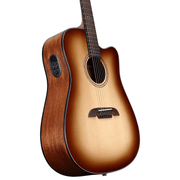 Alvarez AD60ce Shadowburst Artist Dreadnought Acoustic Electric Guitar with Cutaway - Musical Instrument Warehouse