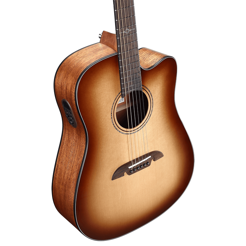 Alvarez AD60ce Shadowburst Artist Dreadnought Acoustic Electric Guitar with Cutaway - Musical Instrument Warehouse