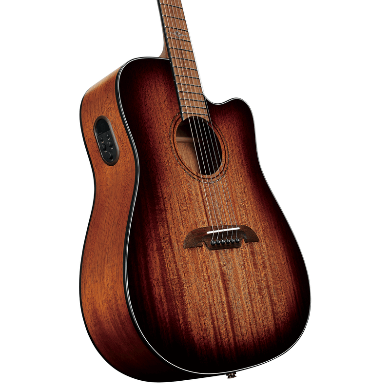 Alvarez AD66ce Shadowburst Artist Series Dreadnought Acoustic Electric Guitar with Cutaway - Musical Instrument Warehouse