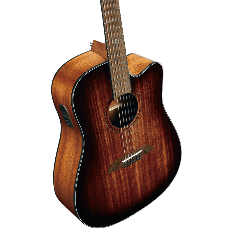 Alvarez AD66ce Shadowburst Artist Series Dreadnought Acoustic Electric Guitar with Cutaway - Musical Instrument Warehouse