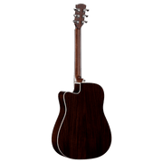 Alvarez AD70ce Dreadnought Acoustic Electric Guitar Blacktop with Cutaway - Musical Instrument Warehouse