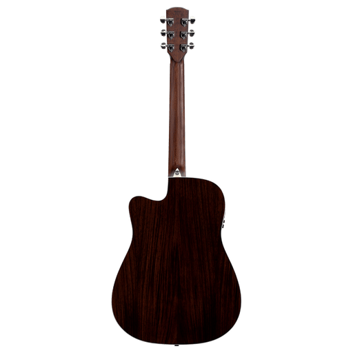 Alvarez AD70ce Dreadnought Acoustic Electric Guitar Blacktop with Cutaway - Musical Instrument Warehouse