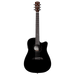 Alvarez AD70ce Dreadnought Acoustic Electric Guitar Blacktop with Cutaway - Musical Instrument Warehouse