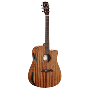 Alvarez AED66ce Armrest Artist Elite Dreadnought Acoustic Electric Guitar with Cutaway - Musical Instrument Warehouse