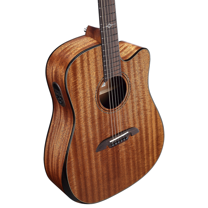 Alvarez AED66ce Armrest Artist Elite Dreadnought Acoustic Electric Guitar with Cutaway - Musical Instrument Warehouse