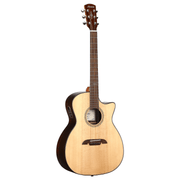 Alvarez AEG70ce Armrest Artist Elite Grand Auditorium Acoustic Electric Guitar with Cutaway - Musical Instrument Warehouse