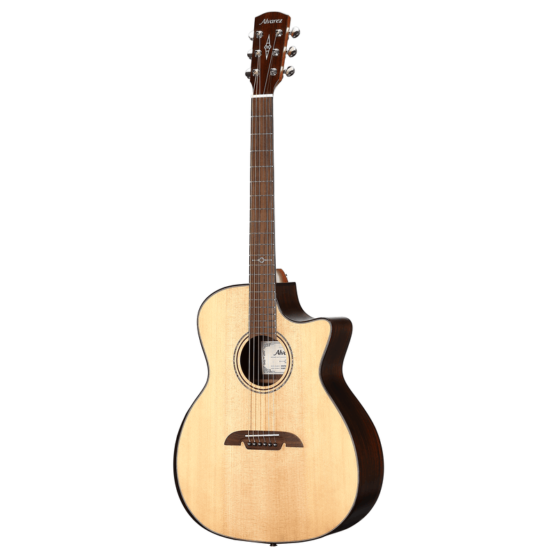 Alvarez AEG70ce Armrest Artist Elite Grand Auditorium Acoustic Electric Guitar with Cutaway - Musical Instrument Warehouse