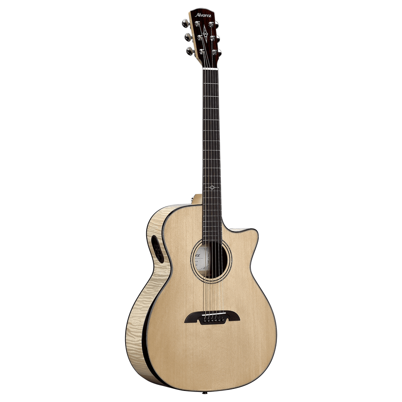 Alvarez AEG80ce Armrest Artist Elite Grand Auditorium Acoustic Electric Guitar with Cutaway - Musical Instrument Warehouse