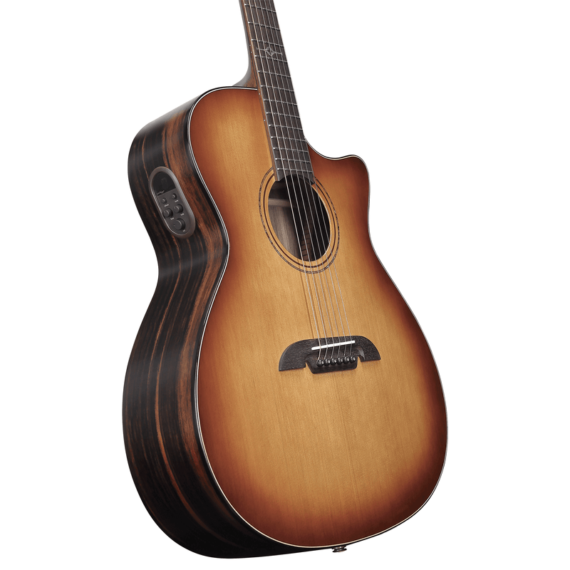 Alvarez AEG95ce Shadowburst Artist Elite Grand Auditorium Acoustic Electric Guitar with Cutaway - Musical Instrument Warehouse