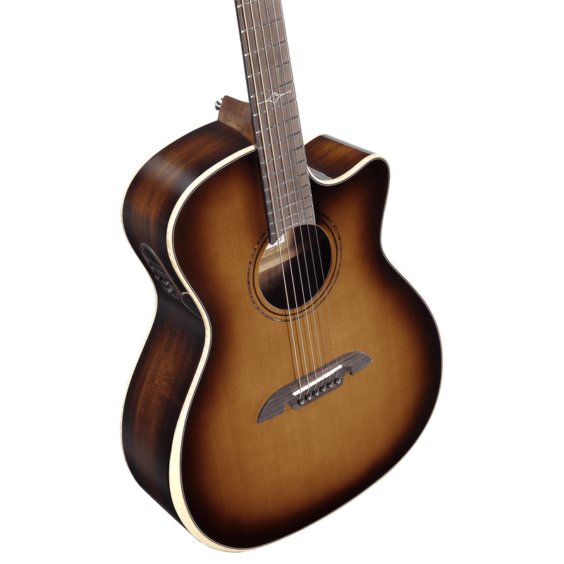 Alvarez AEG99ce Armrest Shadowburst Artist Elite Grand Auditorium Acoustic Electric Guitar with Cutaway - Musical Instrument Warehouse