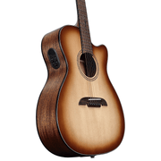 Alvarez AF60ce Shadowburst Folk/OM Acoustic-Electric Guitar with Cutaway - Musical Instrument Warehouse