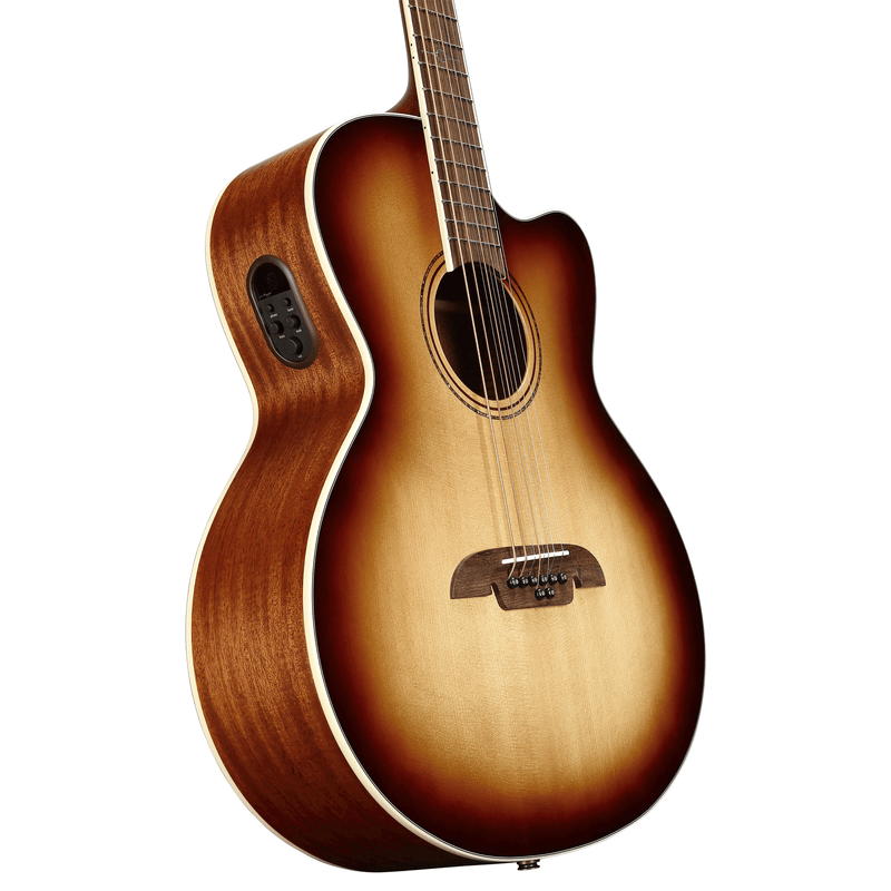 Alvarez ABT60ce Artist Baritone Guitar Acoustic Electric 8 String with Cutaway - Musical Instrument Warehouse