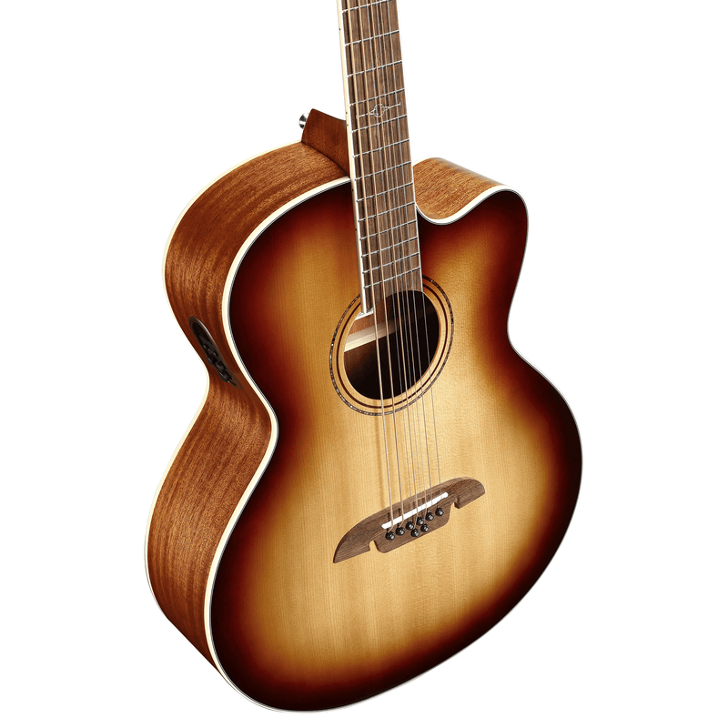 Alvarez ABT60ce Artist Baritone Guitar Acoustic Electric 8 String with Cutaway - Musical Instrument Warehouse