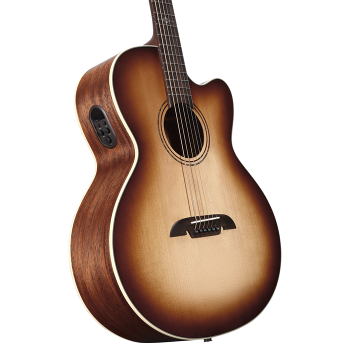 Alvarez ABT60ce Artist Baritone Acoustic Electric Guitar with Cutaway Shadowburst - Musical Instrument Warehouse