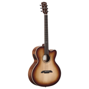 Alvarez ABT60ce Artist Baritone Acoustic Electric Guitar with Cutaway Shadowburst - Musical Instrument Warehouse