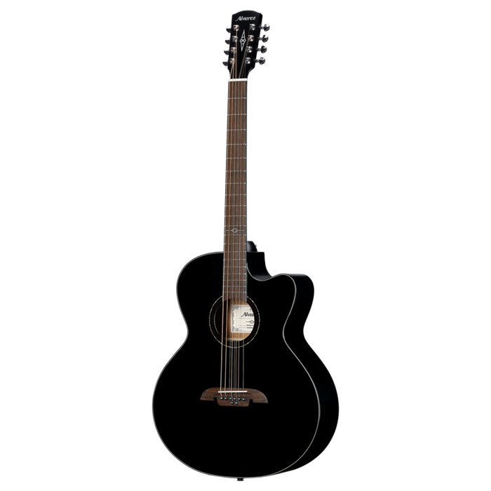 Alvarez ABT60ce Artist Baritone Guitar Acoustic Electric 8 String with Cutaway - Musical Instrument Warehouse