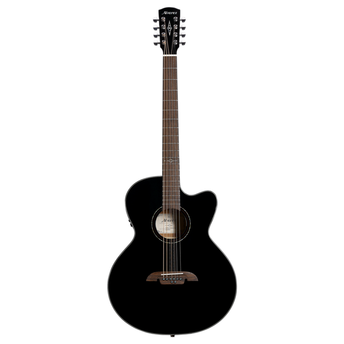 Alvarez ABT60ce Artist Baritone Guitar Acoustic Electric 8 String with Cutaway - Musical Instrument Warehouse