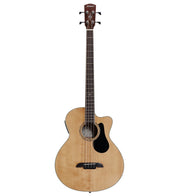 Alvarez Artist AB60CE Acoustic-Electric Bass Guitar with Cutaway Natural Finish - Musical Instrument Warehouse