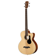 Alvarez Artist AB60CE Acoustic-Electric Bass Guitar with Cutaway Natural Finish - Musical Instrument Warehouse