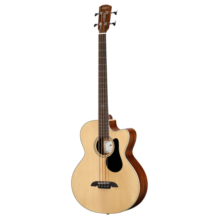 Alvarez Artist AB60CE Acoustic-Electric Bass Guitar with Cutaway Natural Finish - Musical Instrument Warehouse