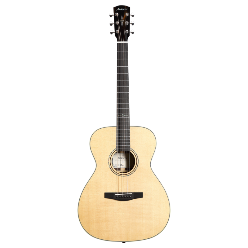 Alvarez LF70e Laureate Series Folk/OM Acoustic Electric Guitar with Gig Bag - Musical Instrument Warehouse
