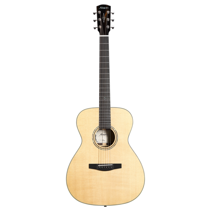 Alvarez LF70e Laureate Series Folk/OM Acoustic Electric Guitar with Gig Bag - Musical Instrument Warehouse