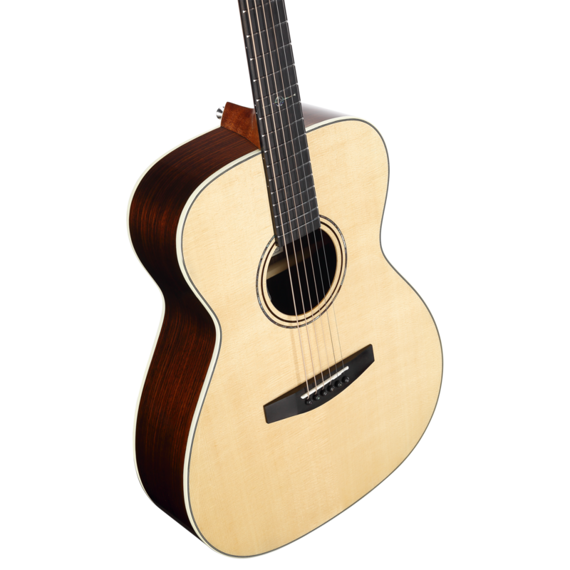 Alvarez LF70e Laureate Series Folk/OM Acoustic Electric Guitar with Gig Bag - Musical Instrument Warehouse