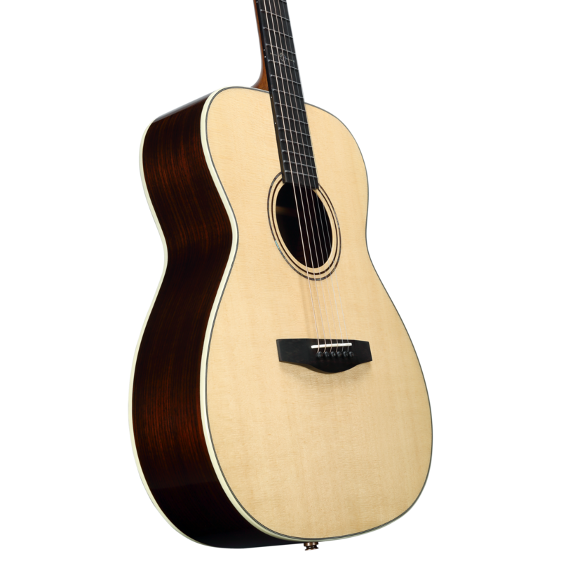 Alvarez LF70e Laureate Series Folk/OM Acoustic Electric Guitar with Gig Bag - Musical Instrument Warehouse