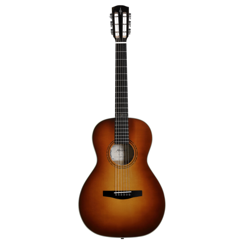 Alvarez LP60e Laureate Parlor Acoustic Electric Guitar with Gig Bag - Musical Instrument Warehouse