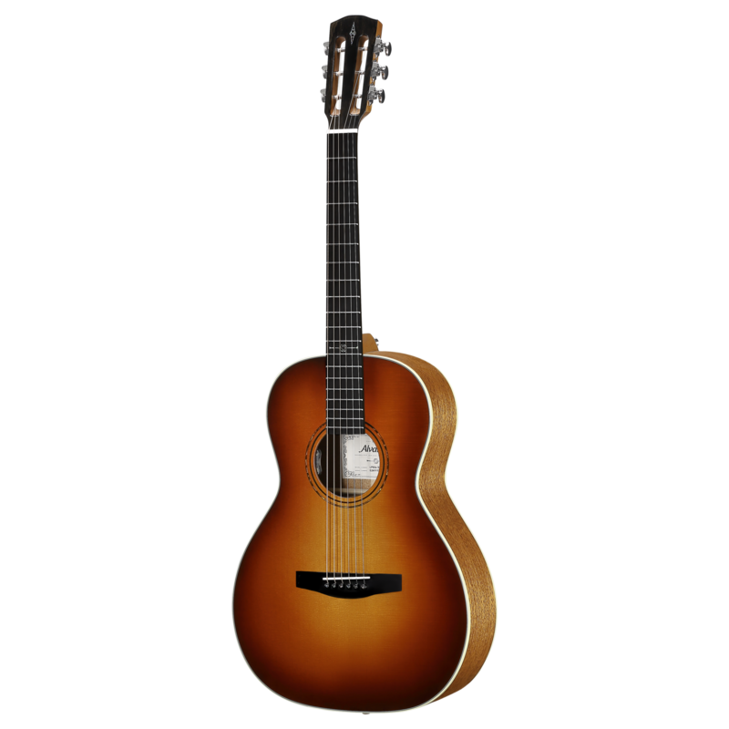Alvarez LP60e Laureate Parlor Acoustic Electric Guitar with Gig Bag - Musical Instrument Warehouse