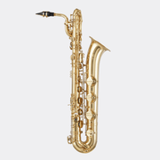 Blessing BBS1287 Eb Baritone Saxophone Gold Lacquer Outfit - Musical Instrument Warehouse