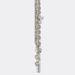 Blessing BFL1287 Flute C foot Closed hole Silver-Plate Outfit - Musical Instrument Warehouse