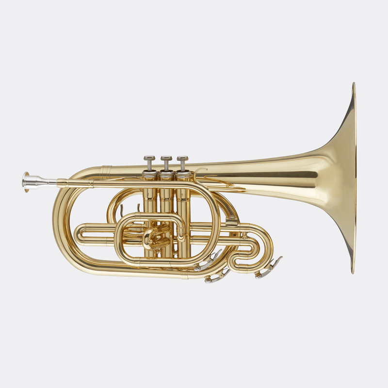 Blessing BM111 Marching Mellophone in F Outfit - Musical Instrument Warehouse