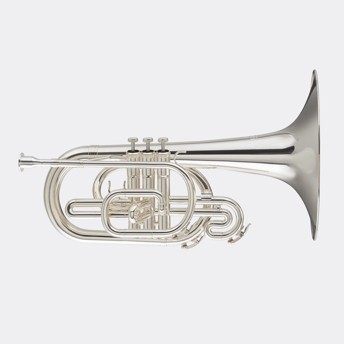 Blessing BM111 Marching Mellophone in F Outfit - Musical Instrument Warehouse