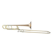 Blessing BTB1488OR Trombone .547" Bore Open Wrap F Rotor Rose Brass Bell Outfit - Musical Instrument Warehouse