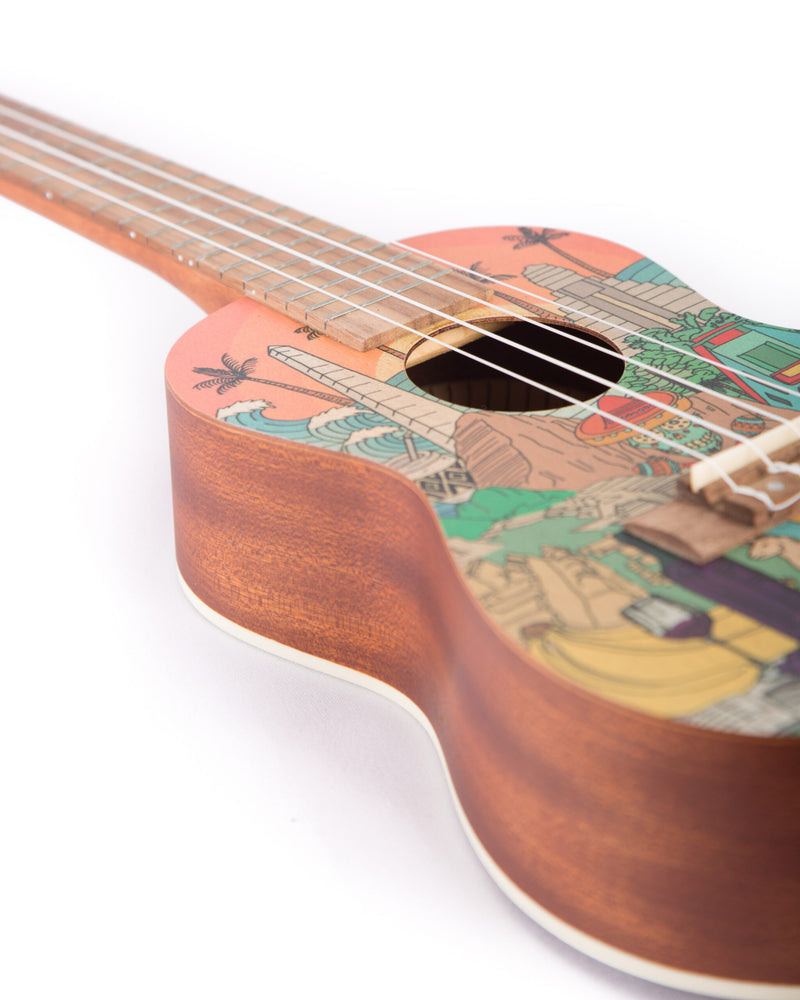 Bamboo Latin Concert Ukulele - Musical Instrument Warehouse